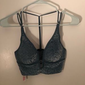 Velvet VS Pink Floral Sexy Bralette
